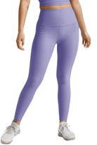 Beyond Yoga Out of Pocket High Waisted Midi Legging Periwinkle Cloud Heather