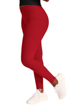 Beyond Yoga Spacedye At Your Leisure HW Midi Legging Ruby Red Heather