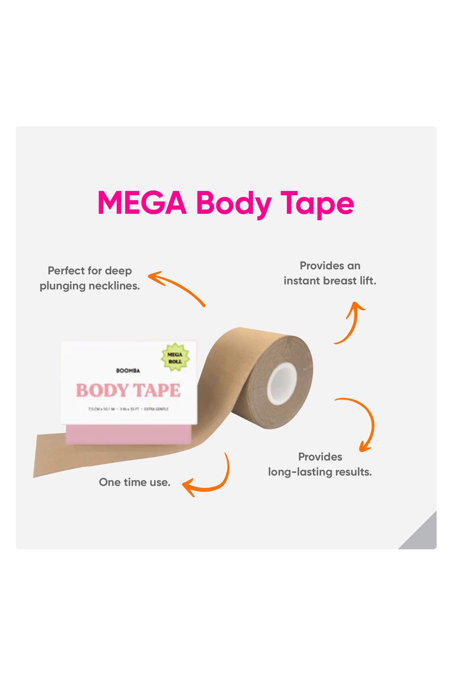 Boomba Body Tape – Fitness Hub Shop