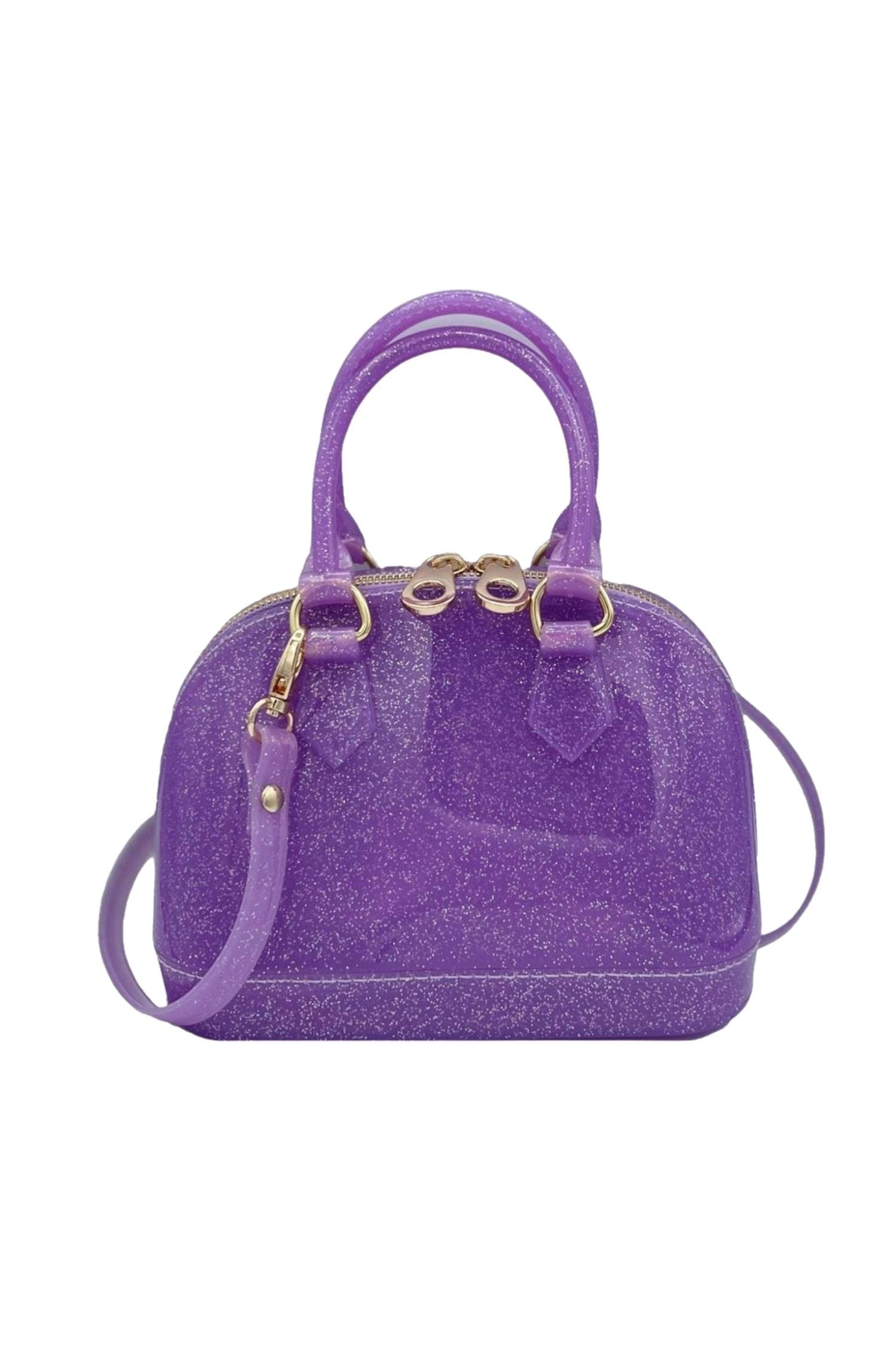 Carrying Kind Cate Kids Purse Purple Sparkle
