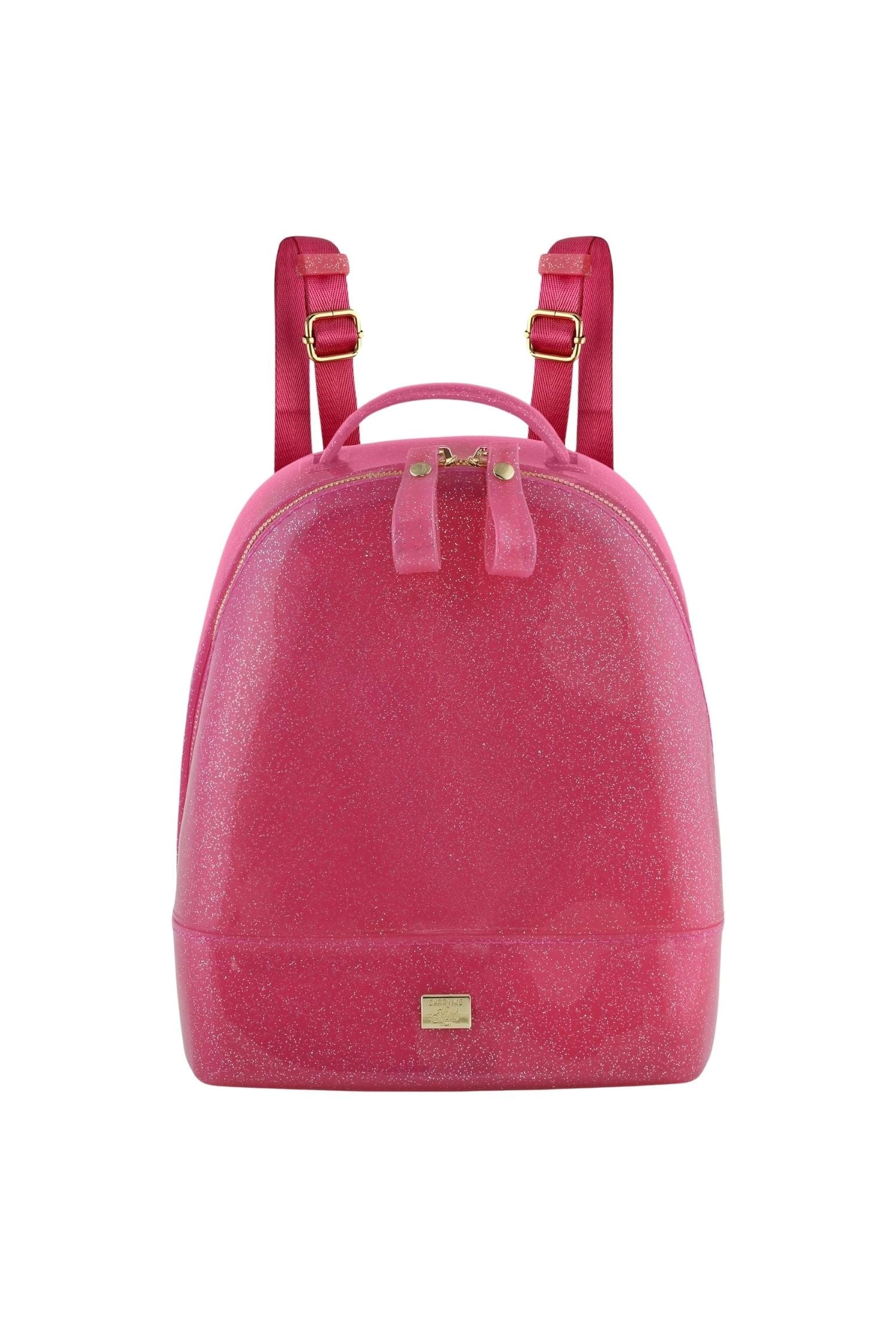 Carrying Kind Dolly Kids Backpack Hot Pink Sparkle