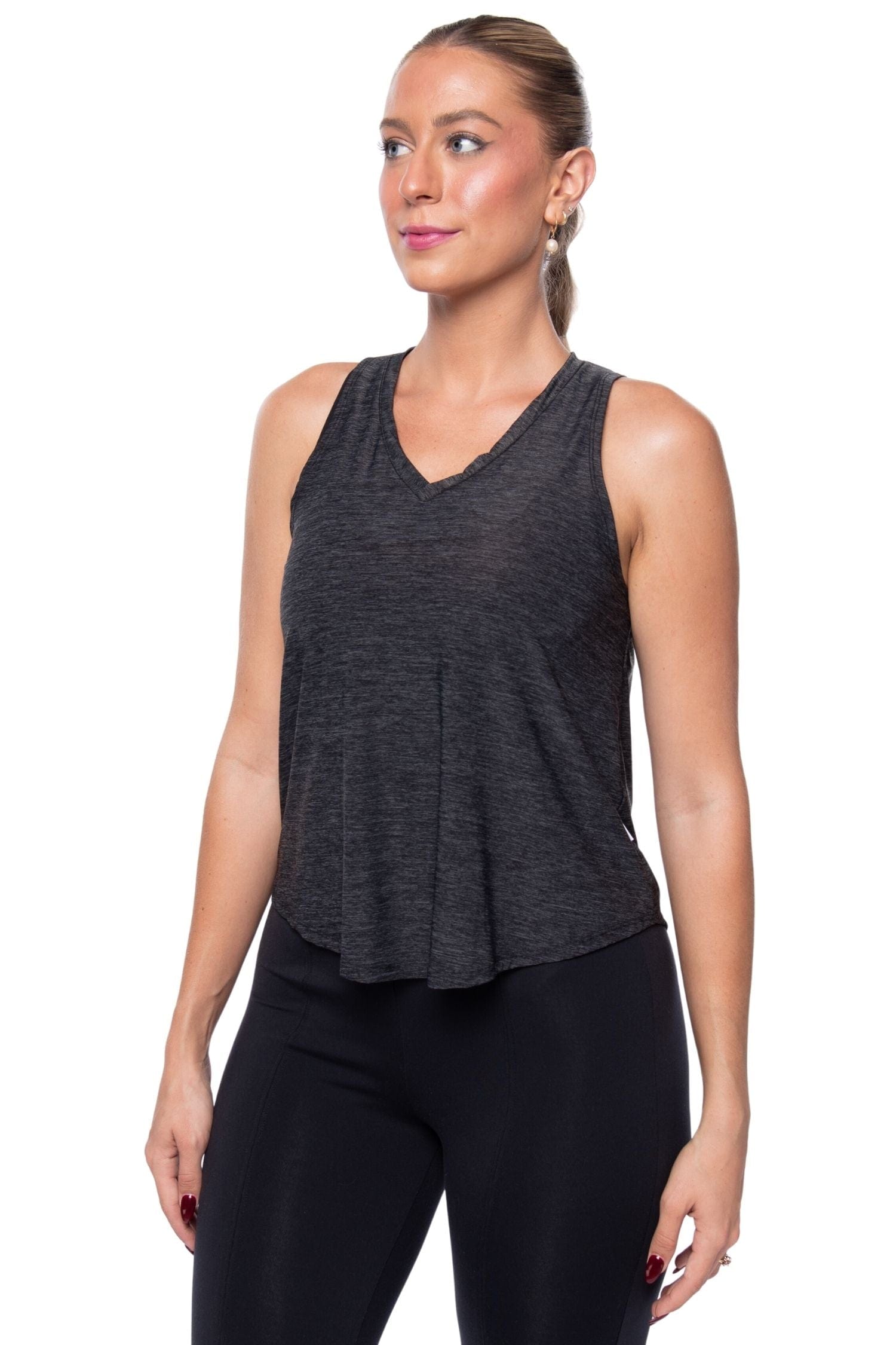 Catleya Mia Sleeveless Top Charcoal