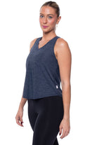 Catleya Mia Sleeveless Top Navy