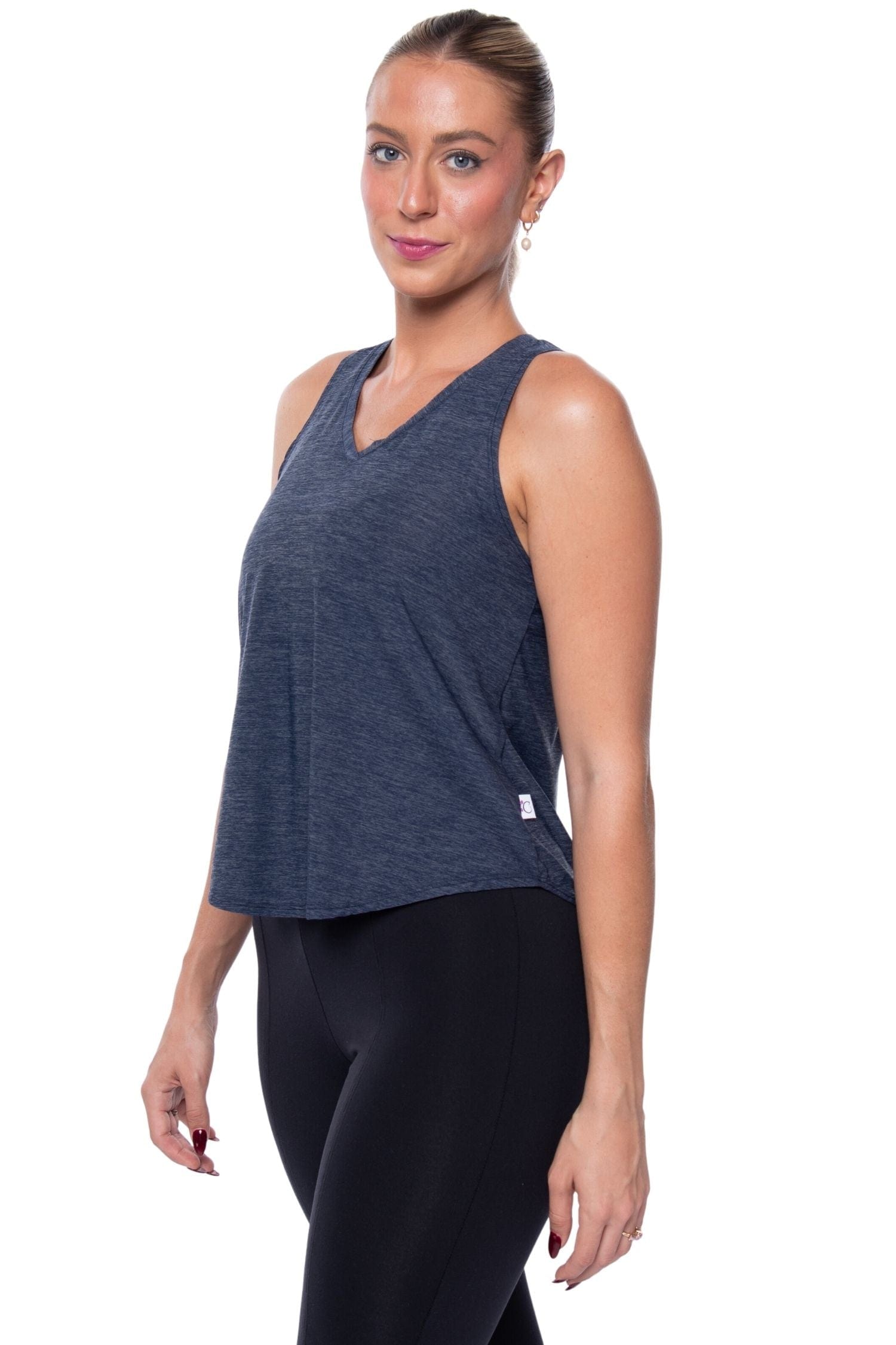 Catleya Mia Sleeveless Top Navy