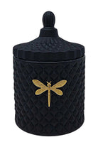 Dragonfly Fragrances Bella Candle Matte Black