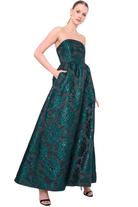 Flora Bea Mecca Dress Forest Oak