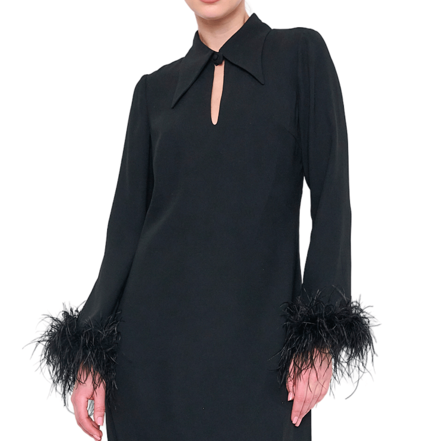 bea flora black dress Flora Bea NYC Yani Mini Dress
