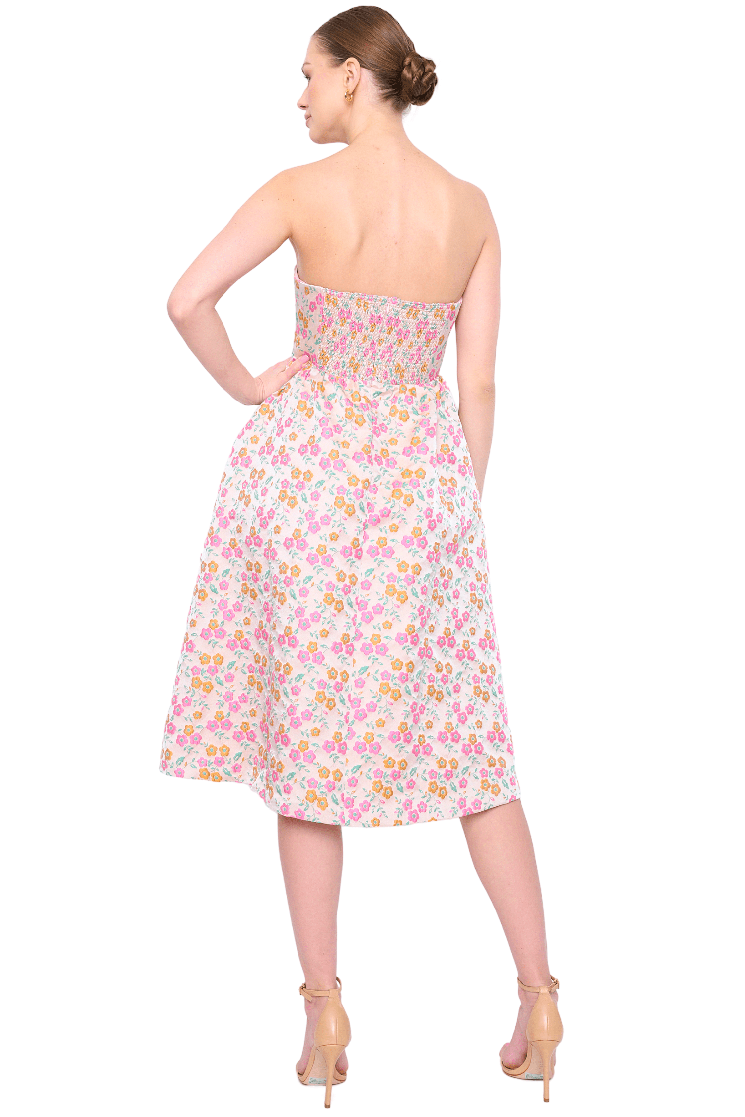 Flora Bea Sia Dress Magnolia Tea