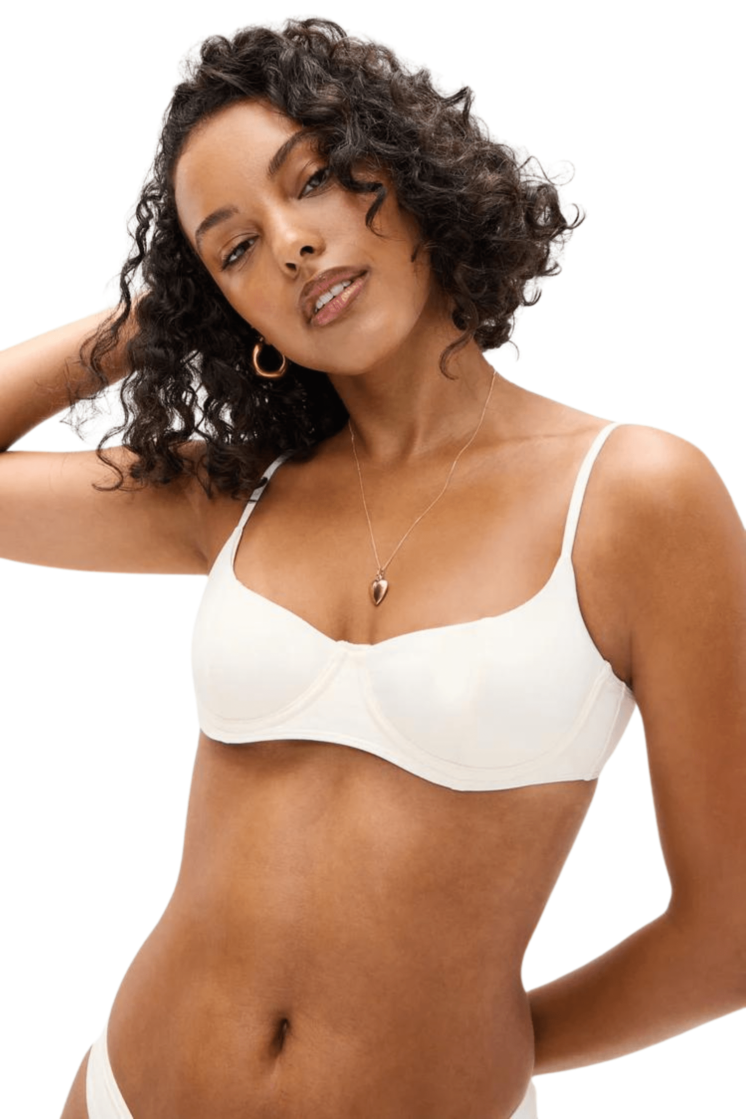 Frankies Bikinis Cola Underwire Bikini Top Sunrose