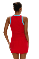 Cuddle Knit Tank Top Cherry