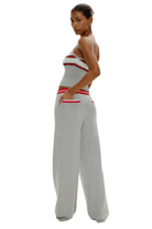 Barrymore Knit Pants Mochi Stripe