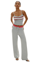 Barrymore Knit Pants Mochi Stripe