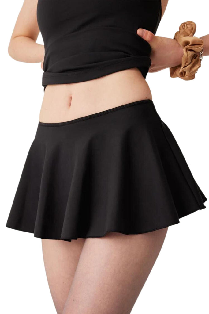 Frankies Bikinis Star Escalante Skirt Black