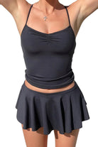 Frankies Bikinis Star Escalante Skirt Black