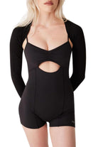 Frankies Bikinis Clara Escalante Bodysuit Black