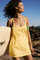 Free People Movement Hot Shot Mini Dress Fresh Mango