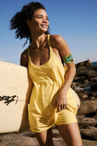 Free People Movement Hot Shot Mini Dress Fresh Mango