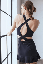 Free People Movement Back It Up Skortsie Black