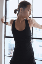 Free People Movement Back It Up Skortsie Black