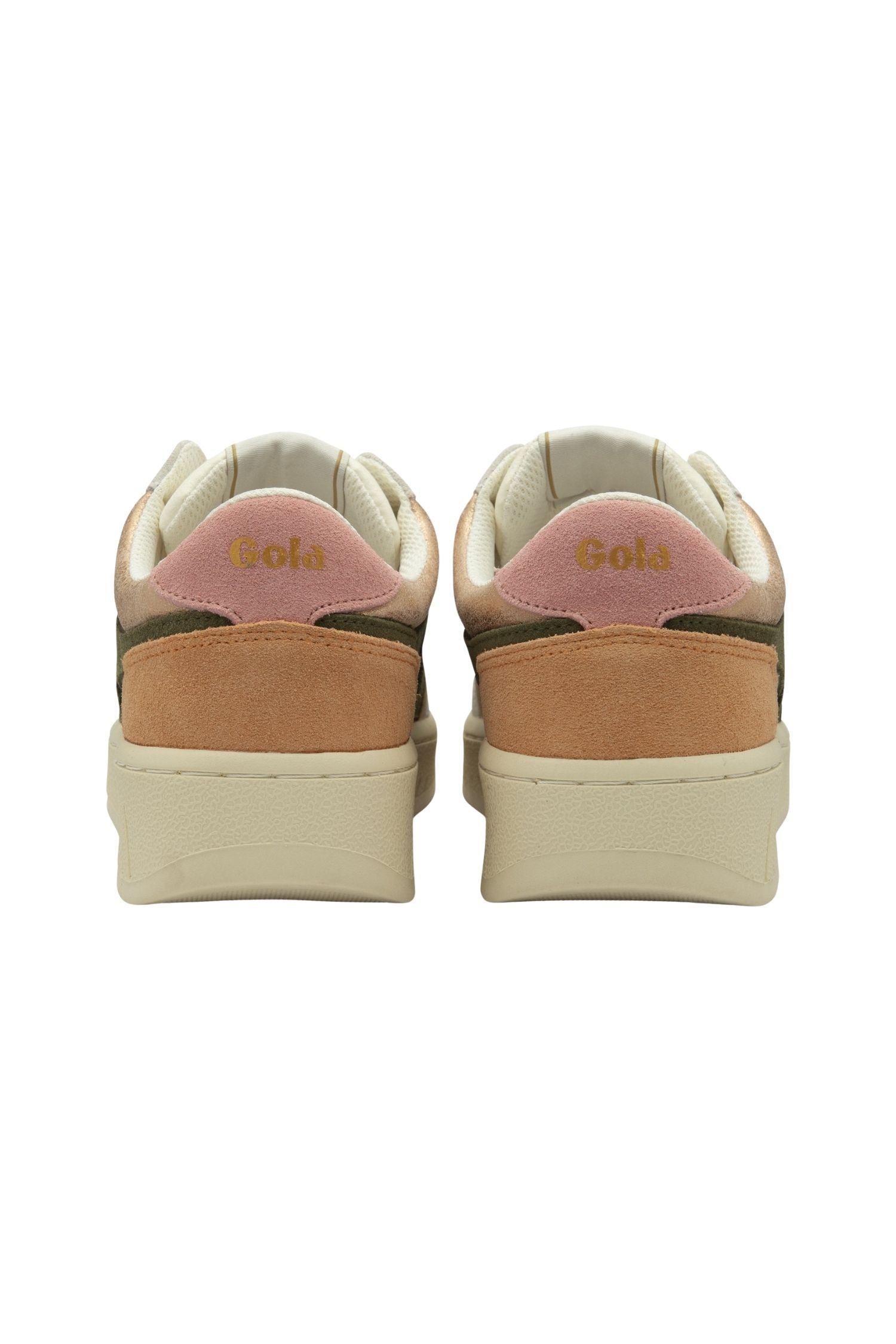 Gola SuperSlam Blaze Sneakers Rose Gold/Khaki/Coral Pink