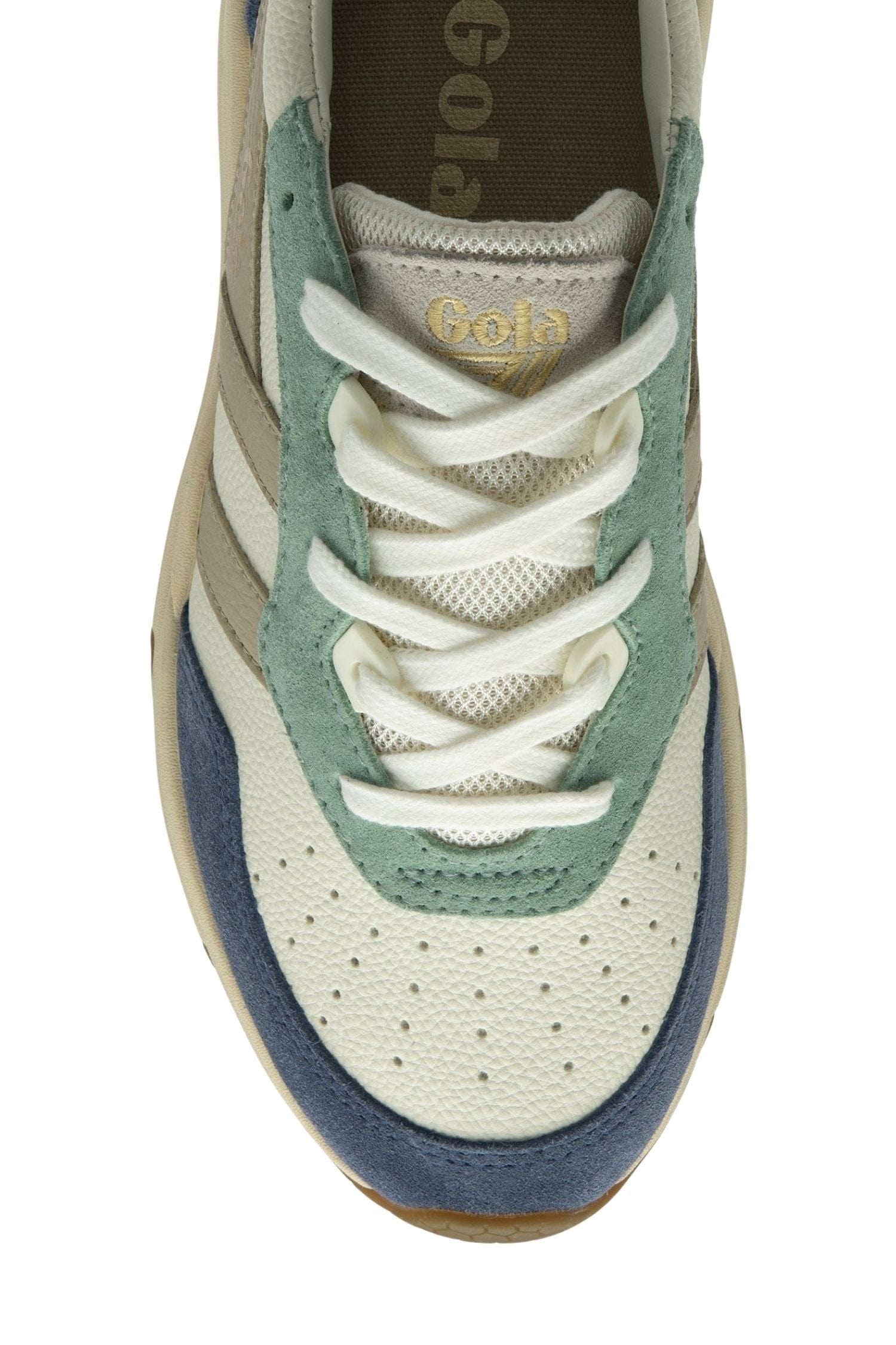 Gola Saturn Quadrant Sneakers Off White/Moonlight/Wheat
