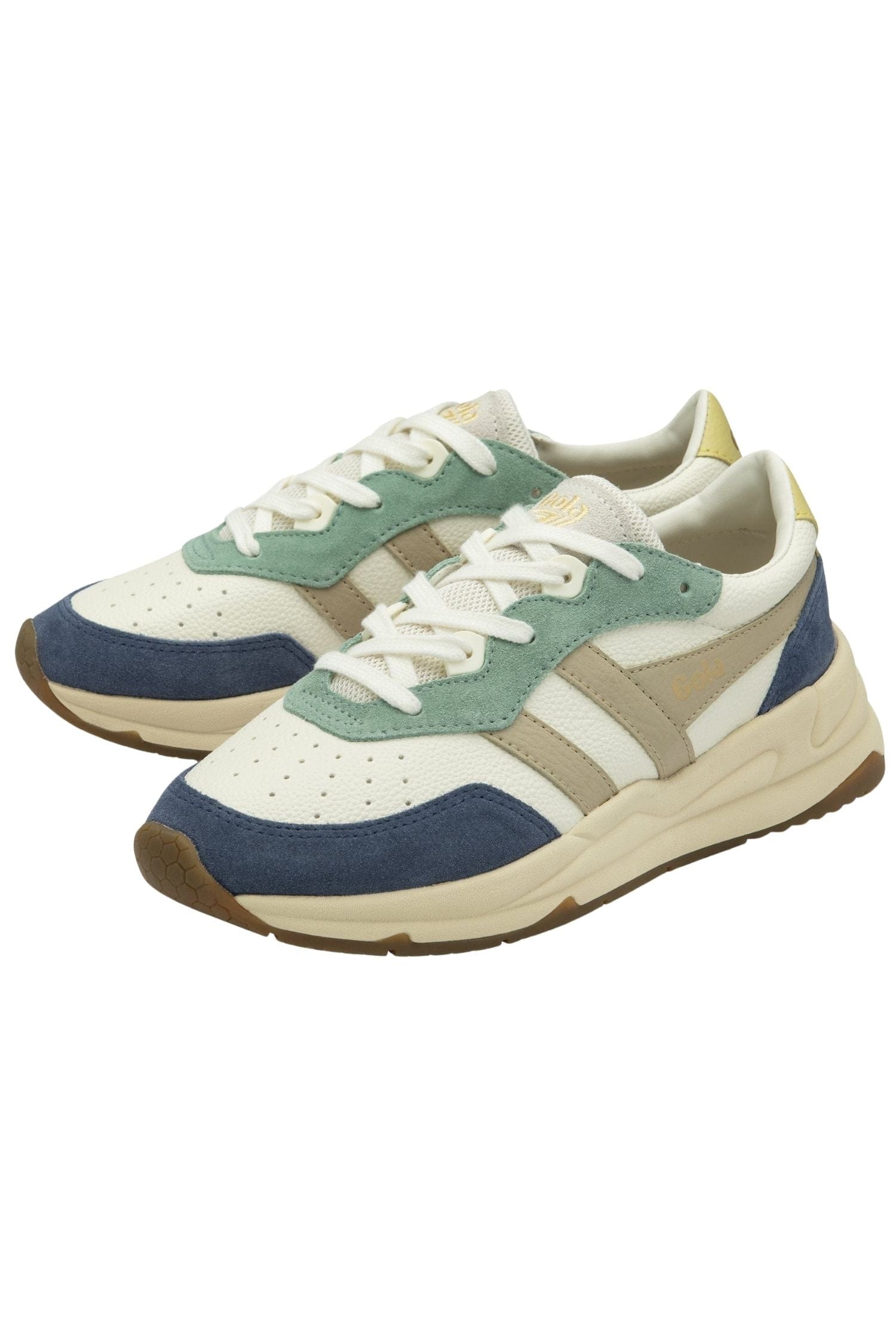 Gola Saturn Quadrant Sneakers Off White/Moonlight/Wheat