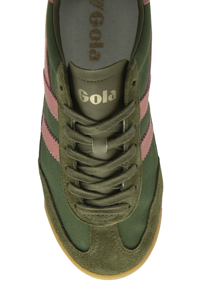 Gola Tornado Sneakers Military Green/Coral Pink