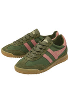Gola Tornado Sneakers Military Green/Coral Pink