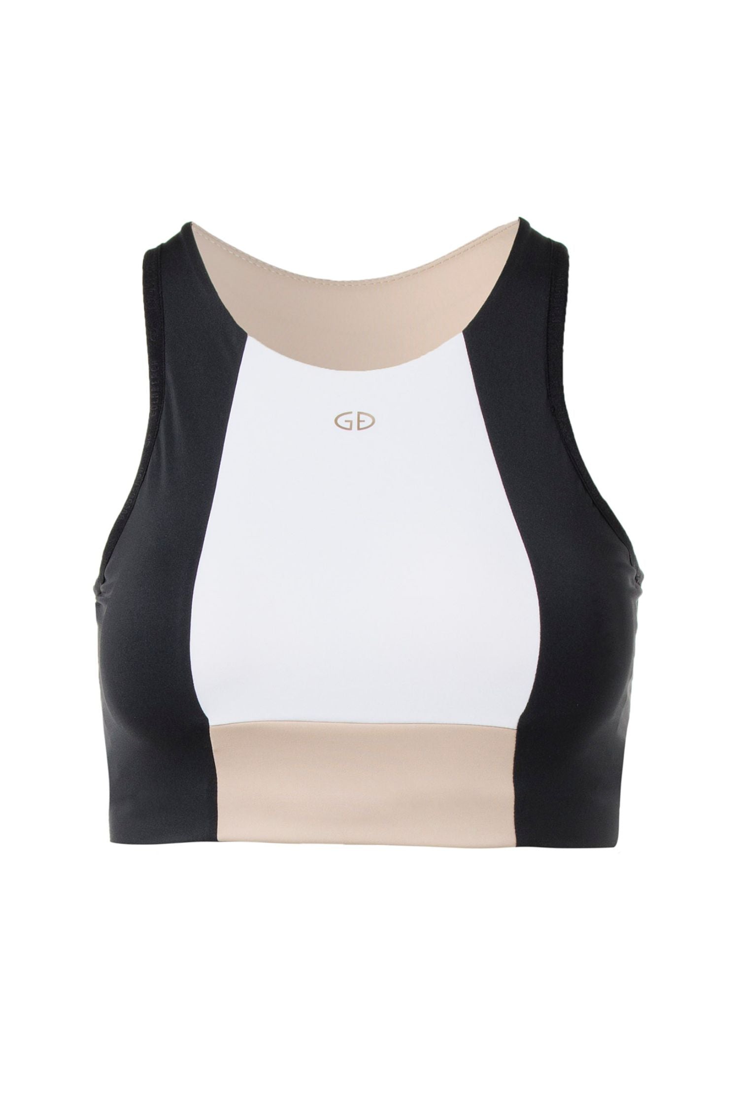 Goldbergh Luxury Sports Facade Bra Black White