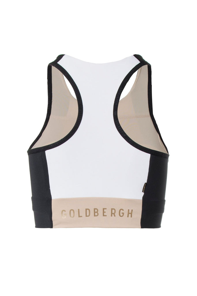 Goldbergh Luxury Sports Facade Bra Black White