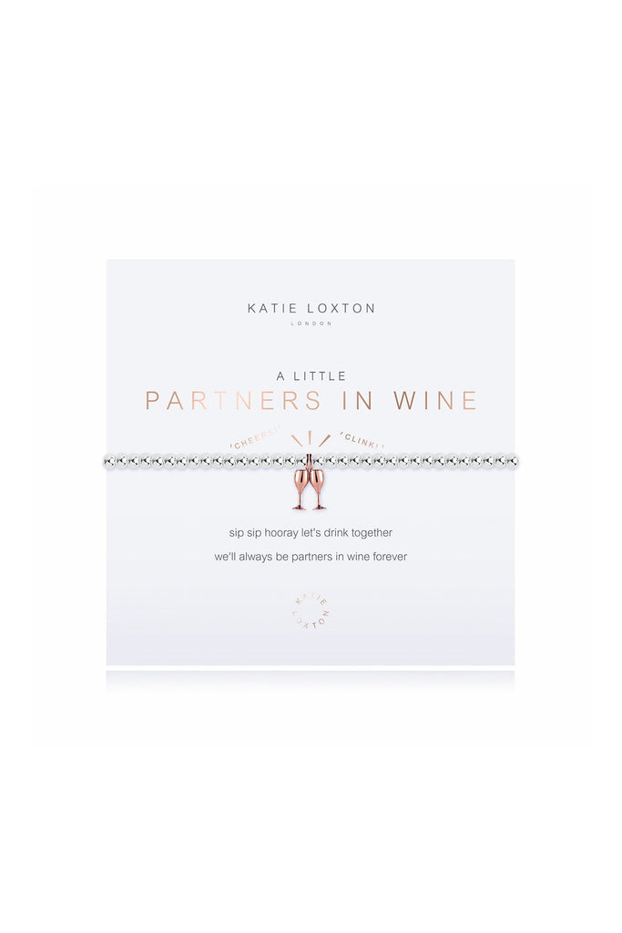 Katie Loxton A Little Bracelet Partners In Wine