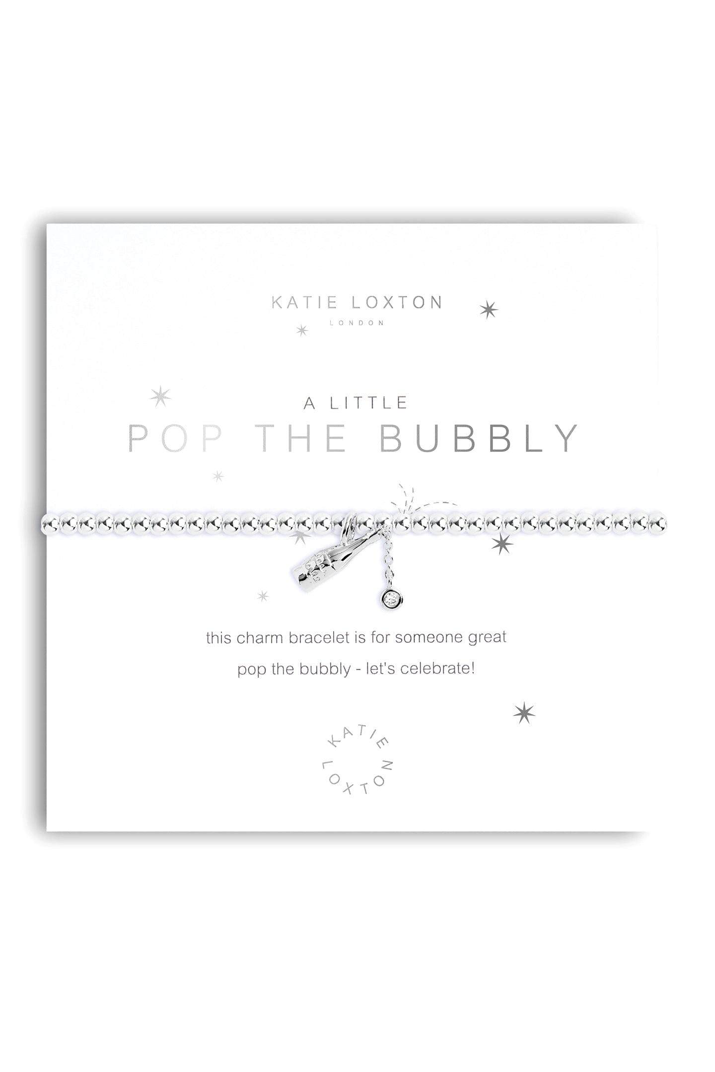 Katie Loxton A Little Bracelet Pop The Bubbly