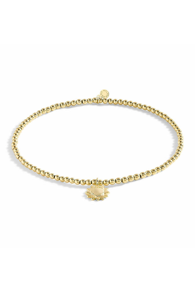 Katie Loxton Gold-Plated Anklet Gold Sun