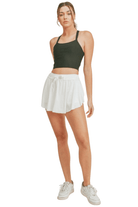 Kimberly C On Point Skort White