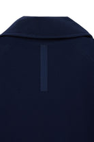 Lacoste Oversized Trench Coat Navy Blue