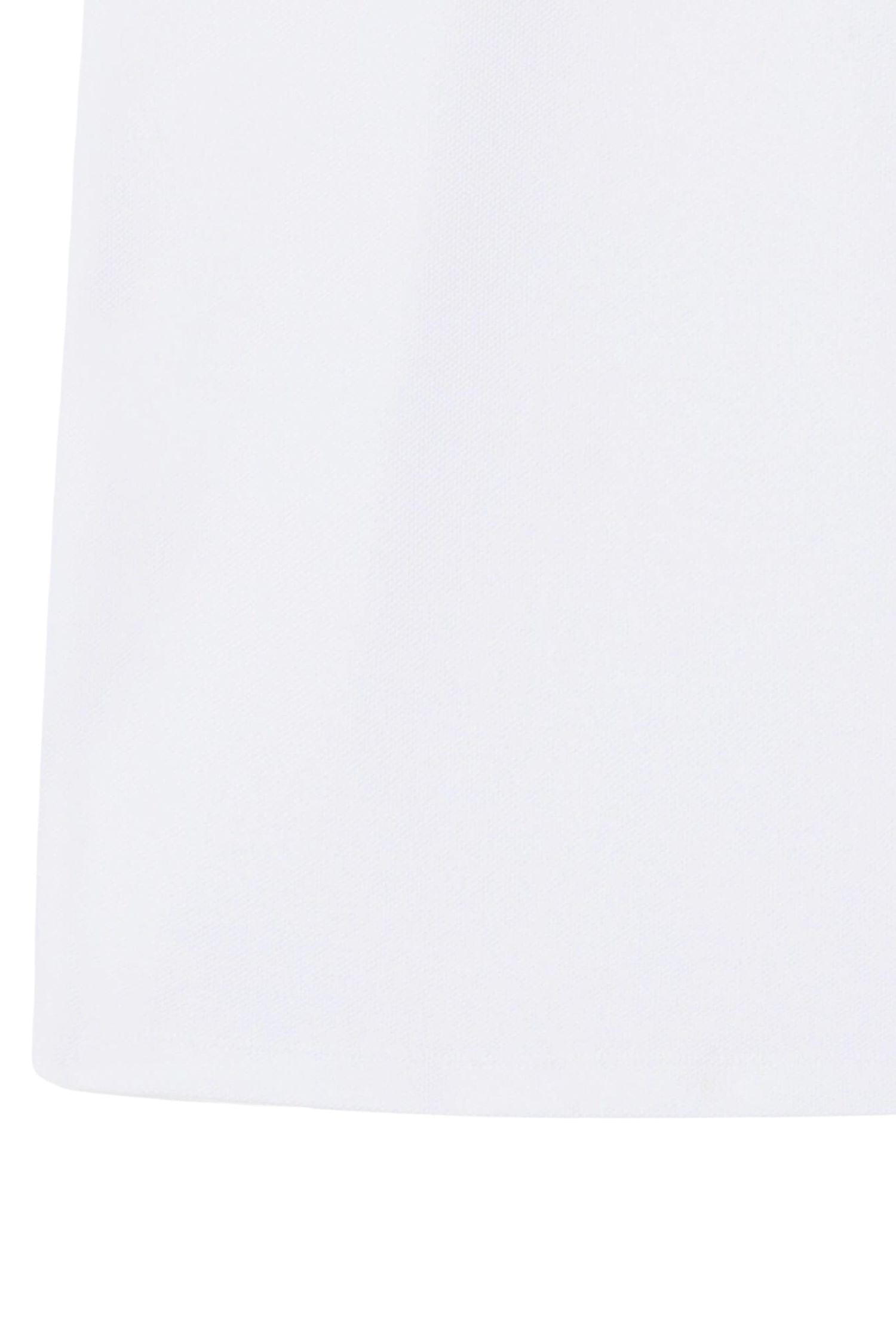 Lacoste Piqué Tennis Polo with Contrast Stripped Collar White