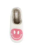 MIA Shoes COZI Shearling Slippers Blush Happy