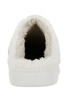 MIA Shoes COZI Shearling Slippers Blush Happy