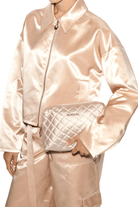 MZ Wallace Mica Cosmetic Pale Rose Gold Metallic