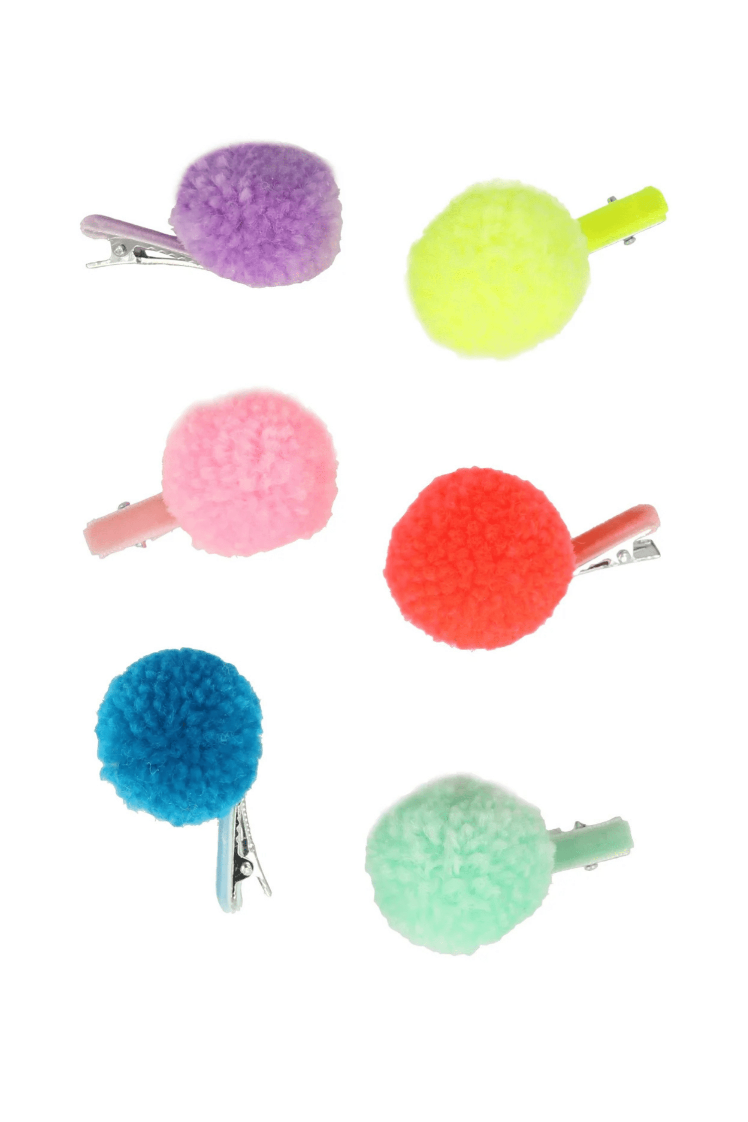 Meri Meri Pompom Unicorn Hair Clips Multicolor