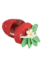 Meri Meri Strawberry Basket Red