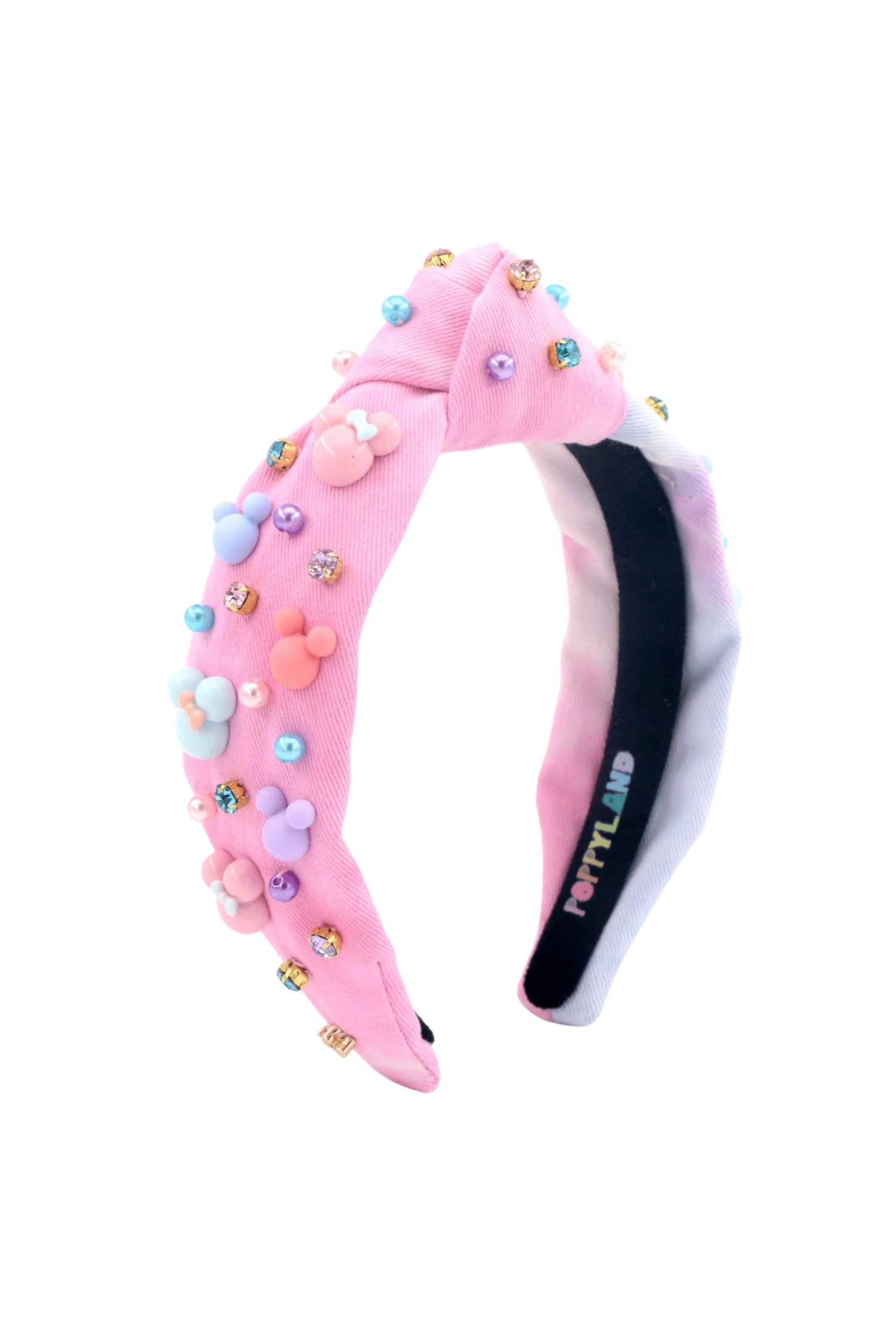 Poppyland Solid Kids Headband Mouse Pals