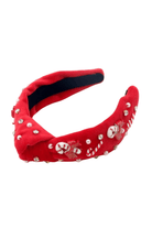 Poppyland Solid Kids Headband Candy Cane Lane