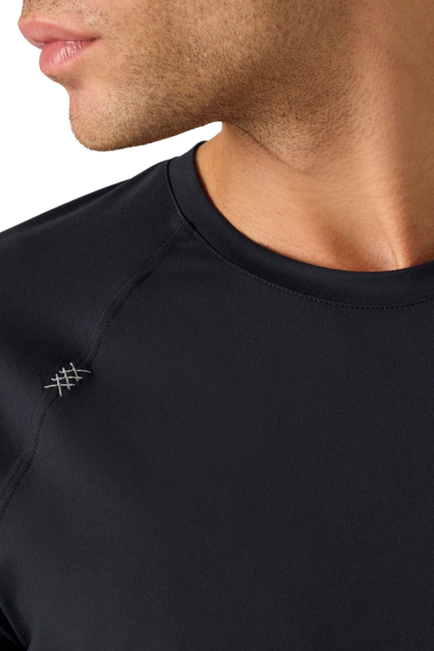 Rhone Reign Short Sleeve Black