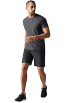 Rhone Reign Short Sleeve Black Heather