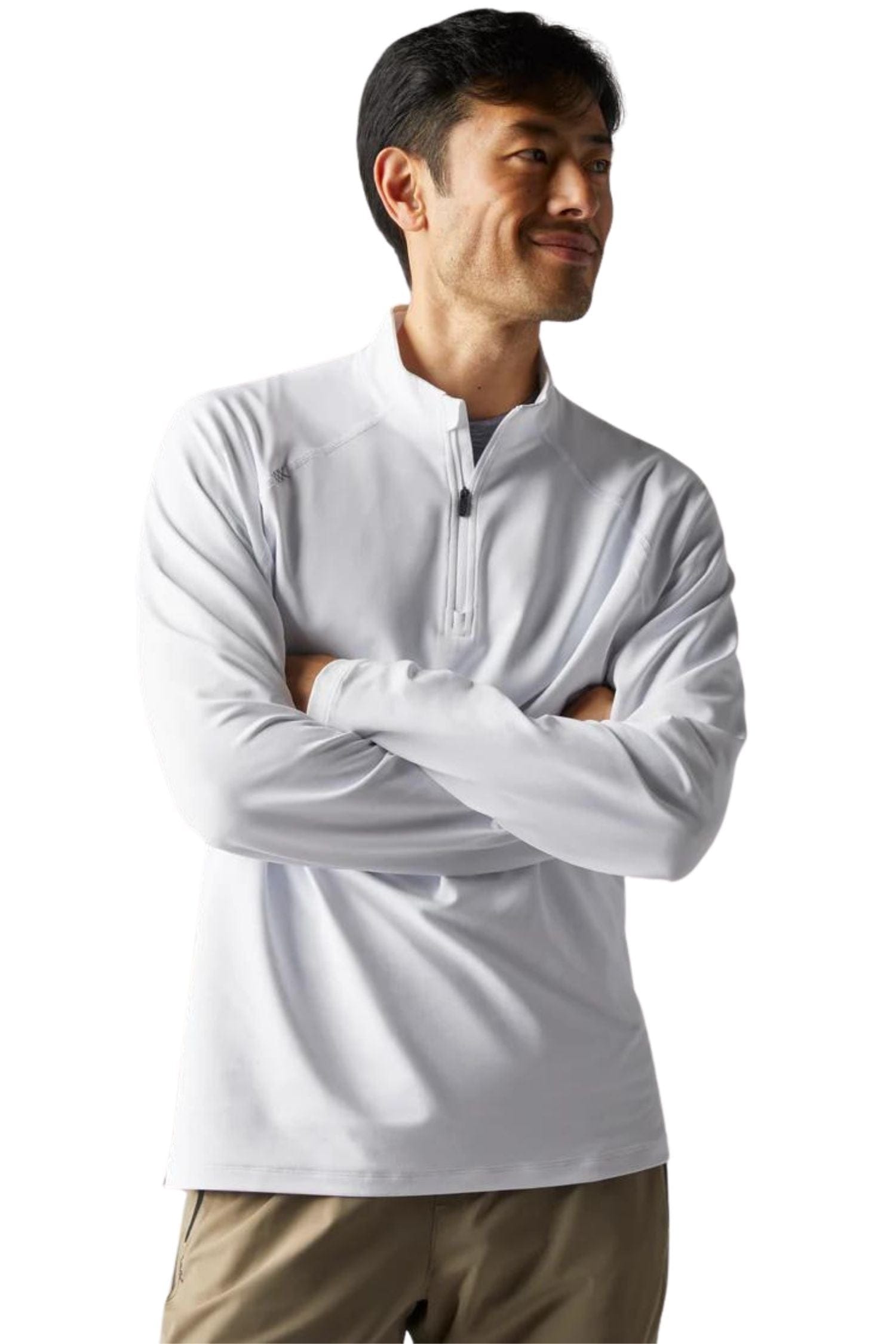 Rhone Session 1/4 Zip White