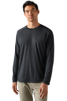 Rhone Atmosphere Long Sleeve Tee Black Heather