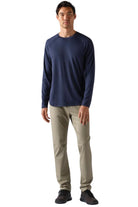 Rhone Atmosphere Long Sleeve Tee Navy Heather