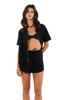Saudade Swim Copacabana Top Black