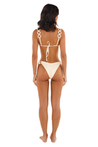 Saudade Swim Samba Bikini Top Ivory
